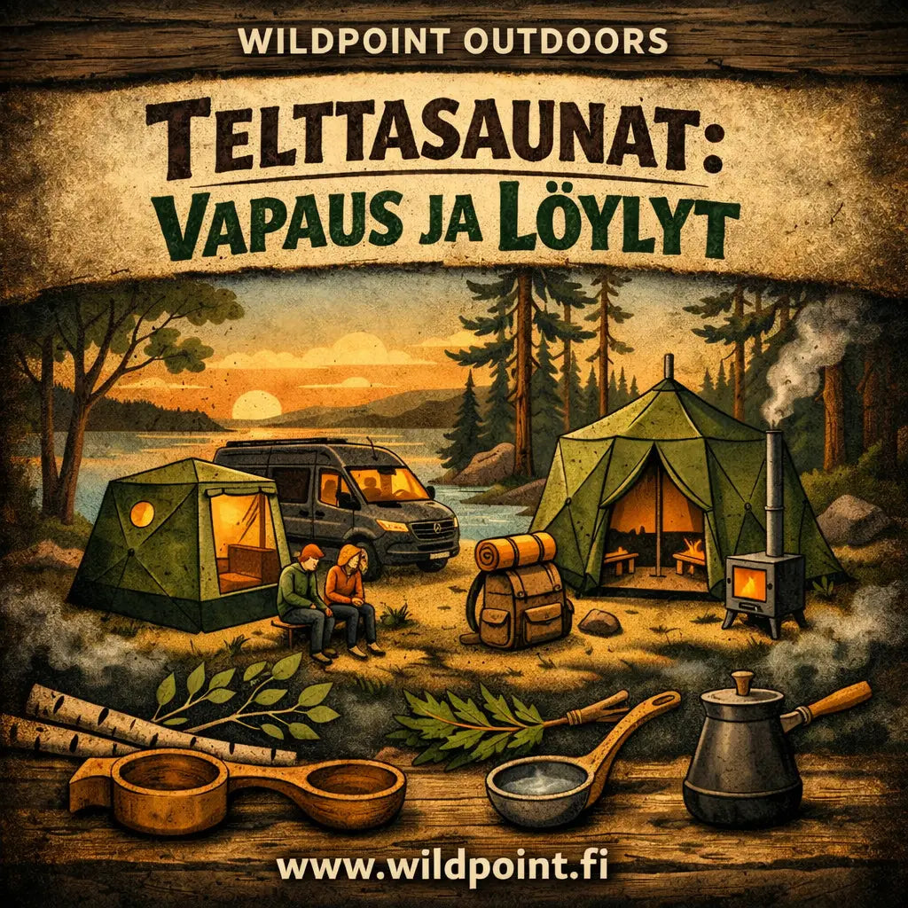 Telttasauna matkassa – Täydelliset löylyt erämaassa ja vanlife-seikkailuissa