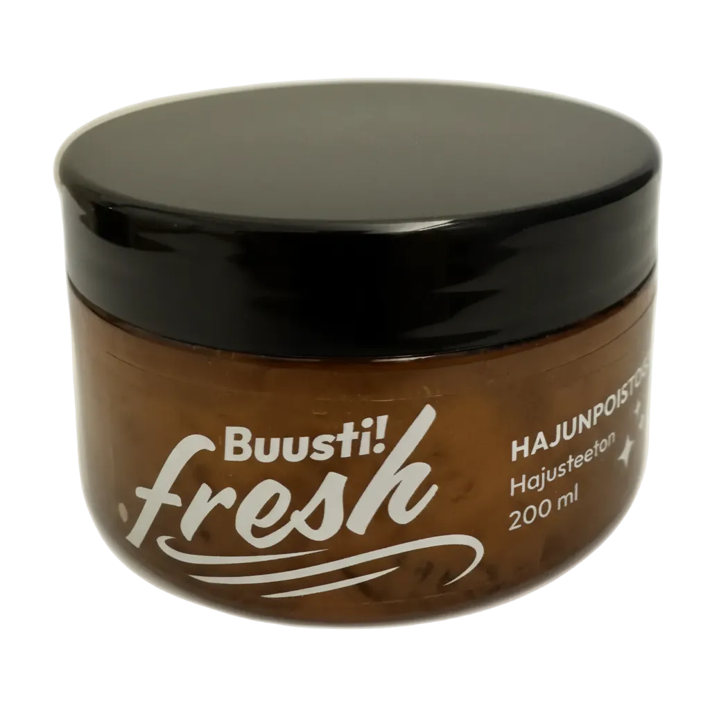 Buusti! Hajunpoistogeeli hajusteeton 200 ml - buusti hajusteeton - outlet poistotuote retkeilyvarusteet verkkokaupasta