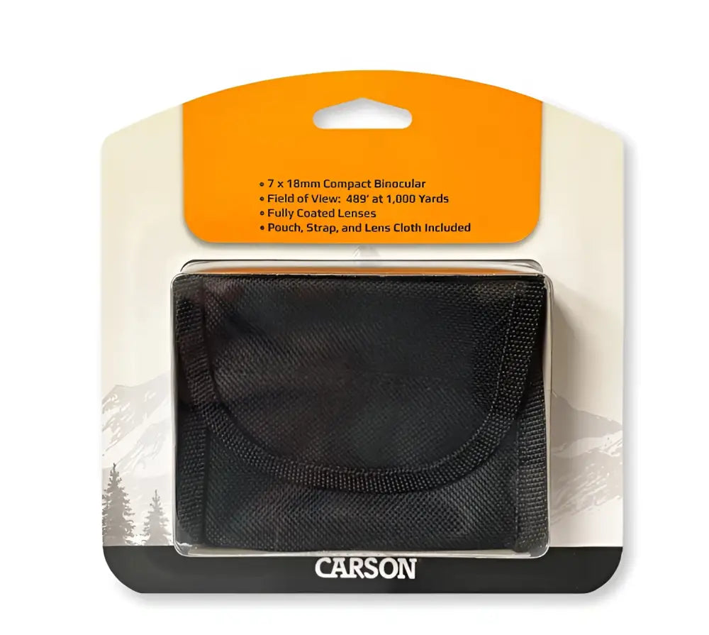 Carson miniscout 7x18mm pienikokoiset kiikarit - retkeilyvarusteet verkkokaupasta 47,90 €
