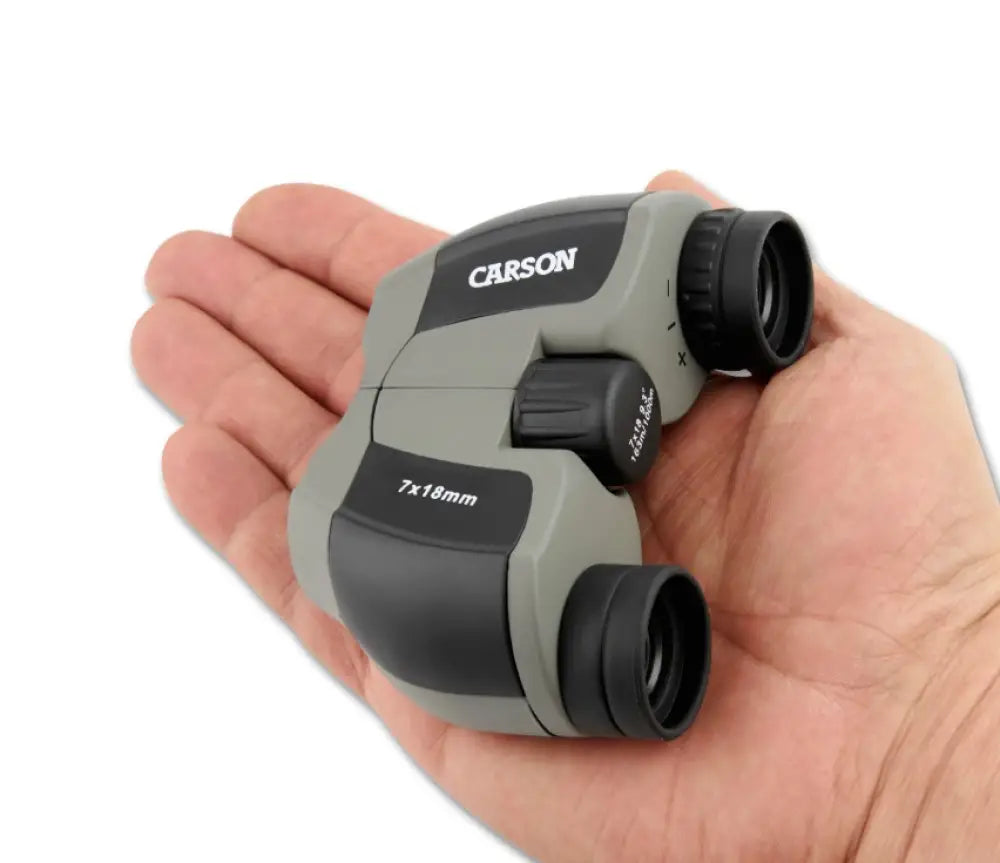Carson miniscout 7x18mm pienikokoiset kiikarit - retkeilyvarusteet verkkokaupasta 47,90 €