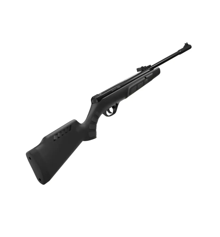 Crosman tyro 4.5mm ilmakivääri musta muovinen ilmatorjuntatähtäimellä ja teksturoidulla kahvalla