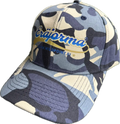 Ejorma Camo basebollkeps i blått med måstertryck