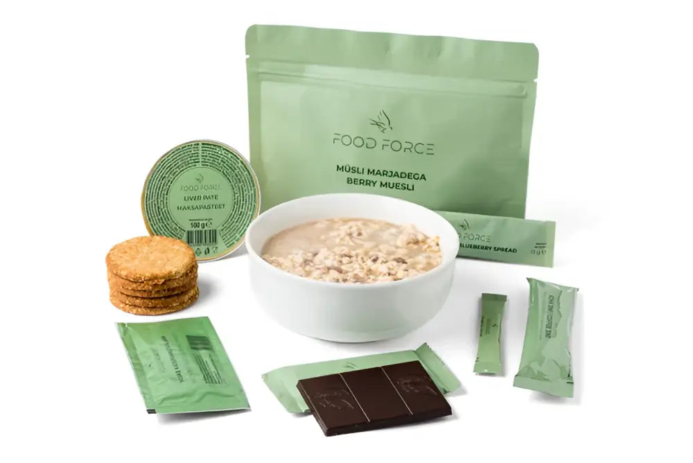 Food force marjamysli valmis-aamiainen - wildpoint retkeilyvarusteet verkkokaupasta 9,20 €