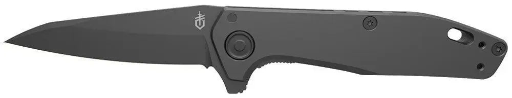 Gerber fastball blk tactical taittoveitsi mattaviimeistelyllä ja kuvioidulla kahvalla