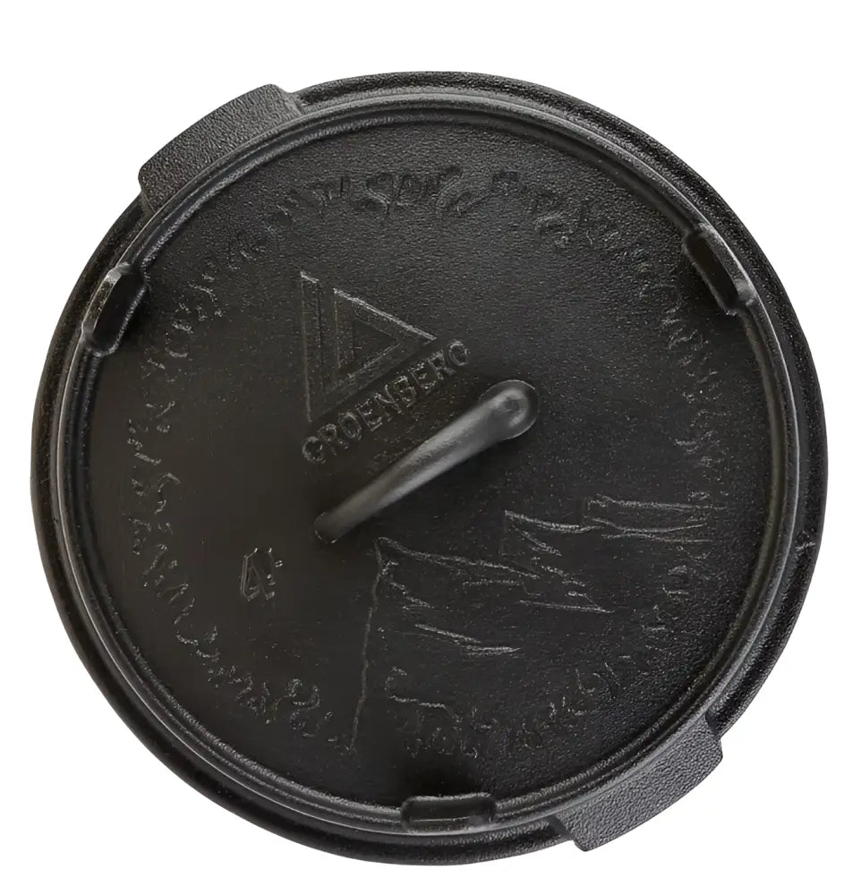 Groenberg askja valurautapata 4 l ø25 cm - wildpoint retkeilyvarusteet verkkokaupasta 58,90 €