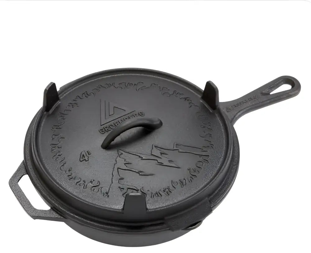 Groenberg hekla valurautapannu 25 cm / 2l - wildpoint retkeilyvarusteet verkkokaupasta 26,90 €
