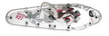 Gv active winter spin 9x29 valko-pinkki aktiivinen talvilumikenkä geometrisellä kuvioidulla kehikolla