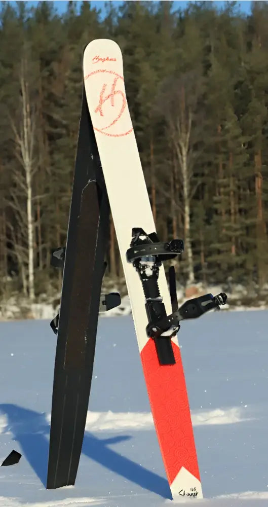 Haghus skinner liukulumikenkä pivot siteillä - 125cm 145cm ja 160cm - liukulumikengät - retkeilyvarusteet verkkokaupasta