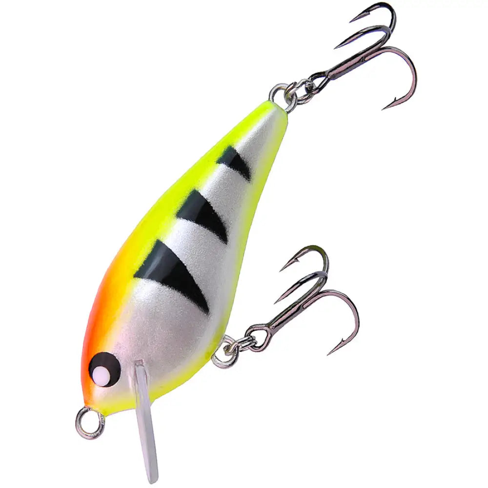 K.p xo perch 50mm/7,2g - uppoava - käsityönä valmistettu - 50mm/7.2g -uppoava - väri08 - ahvenviehe 50mm