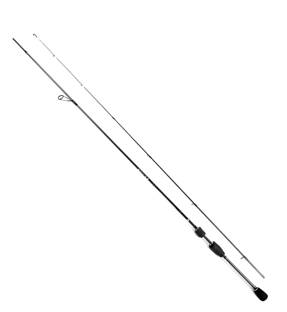 Black and silver la moustique LM-C 198L hyrräkelavapa fishing rod with sleek modern design