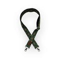 Laukun olkahihna - vihreä ruutu - hopea - wildpoint outdoors retkeilyvarusteet verkkokaupasta 19,90 €