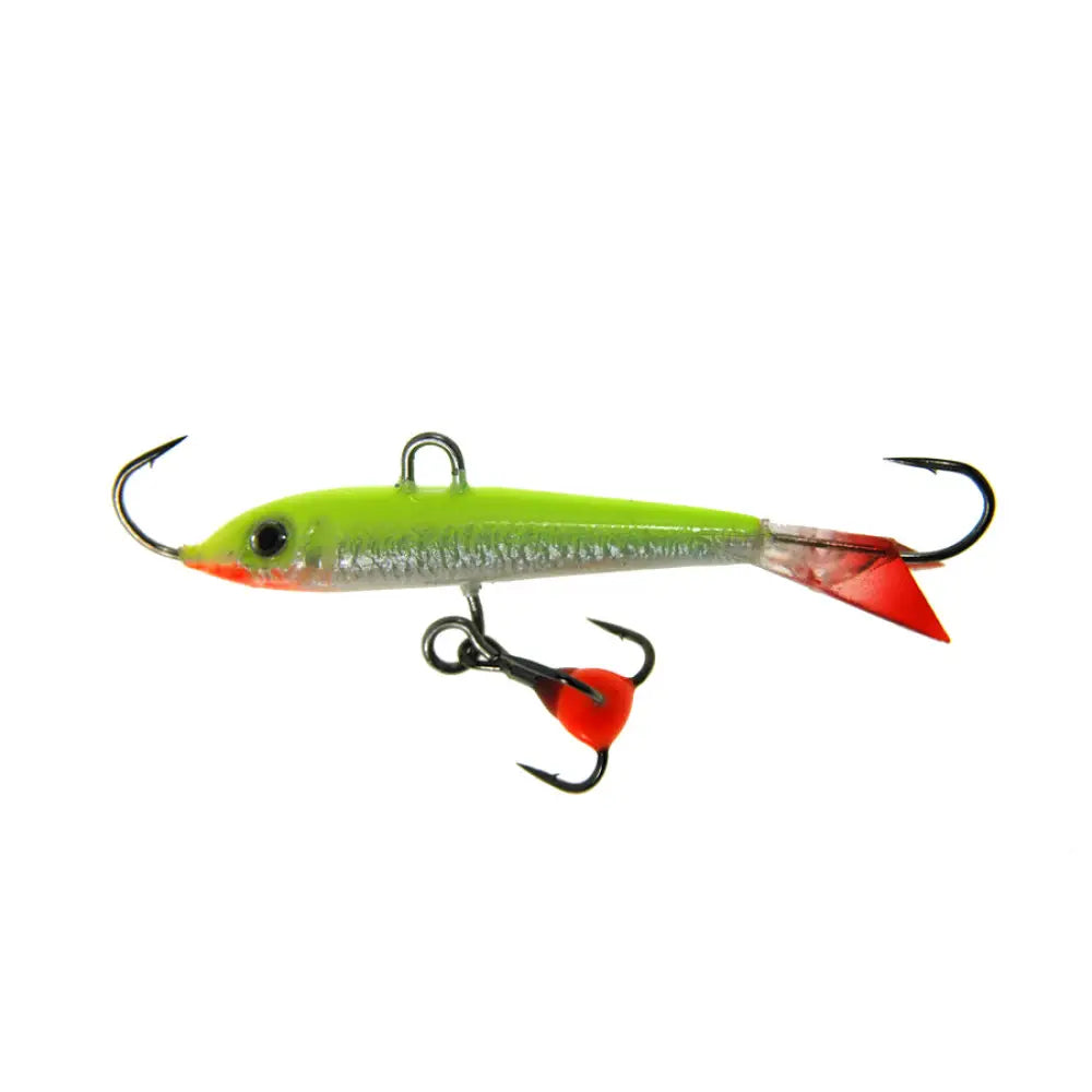 Mr.manu tasapaino 40mm/7,5g väri:024 - pilkkiviehe 40mm talvikalastukseen 7,5g retkeilyvarusteet verkkokaupasta 9,90 €