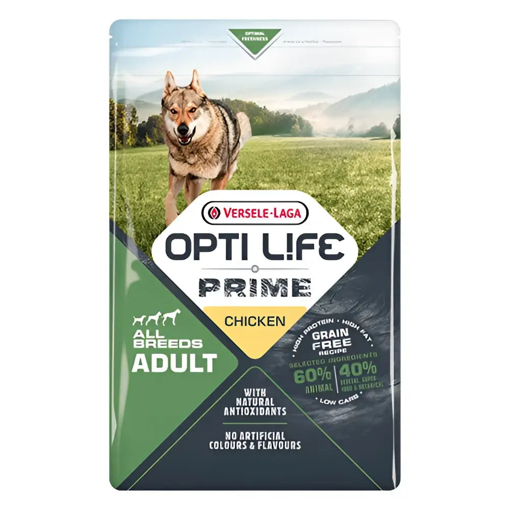 Opti life prime adult kana - 12.5kg - wildpoint outdoors retkeilyvarusteet verkkokaupasta 69,90 €