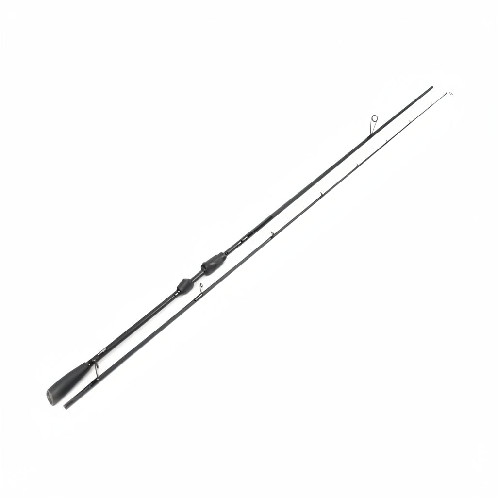 Black carbon fiber scandinavian tackle gloss s722 7’2’’ 9-30g avokelavapa with sleek modern design and ergonomic grip
