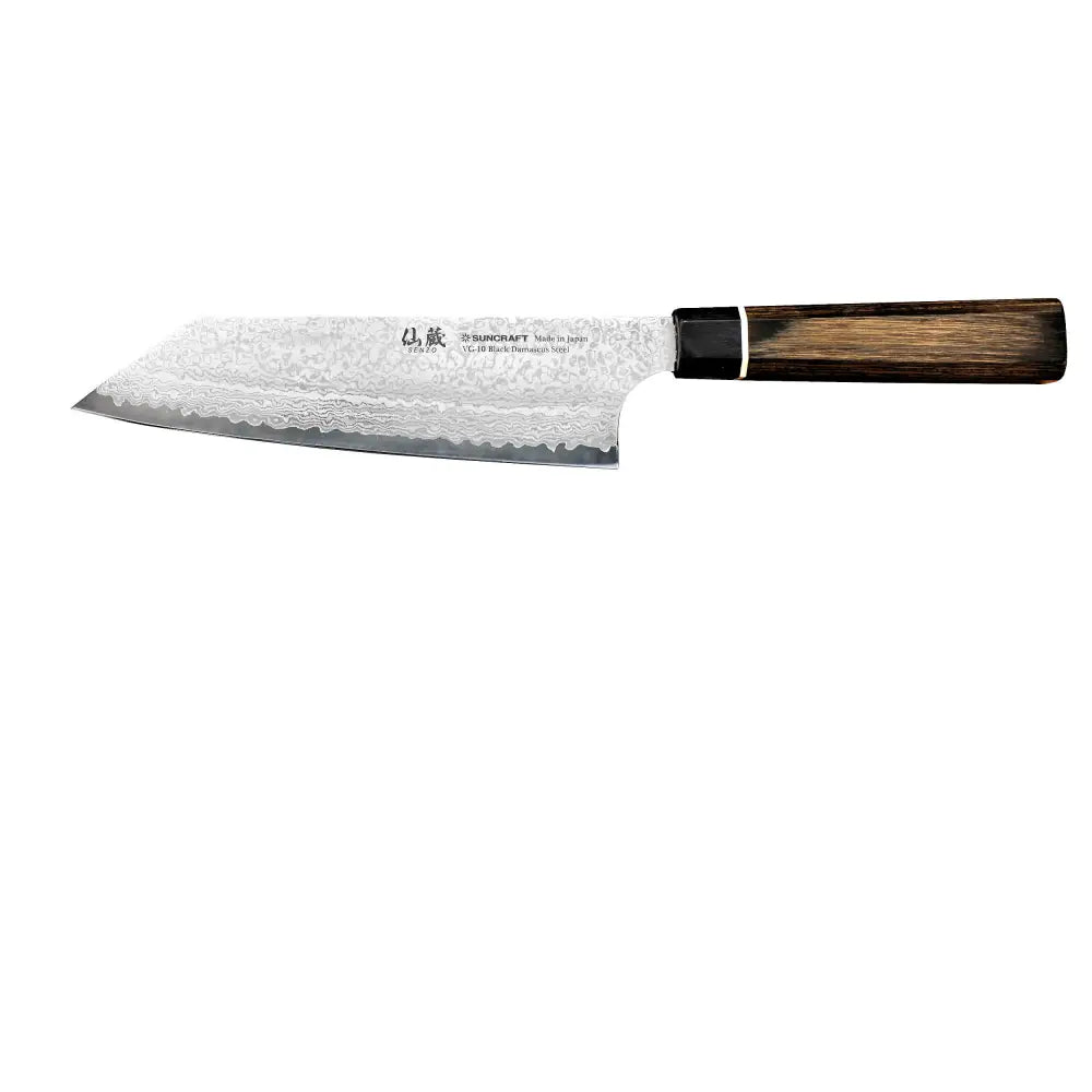 Suncraft senzo damascus black kiritsukeveitsi 16,5 cm - veitset retkeilyvarusteet verkkokaupasta 175 €