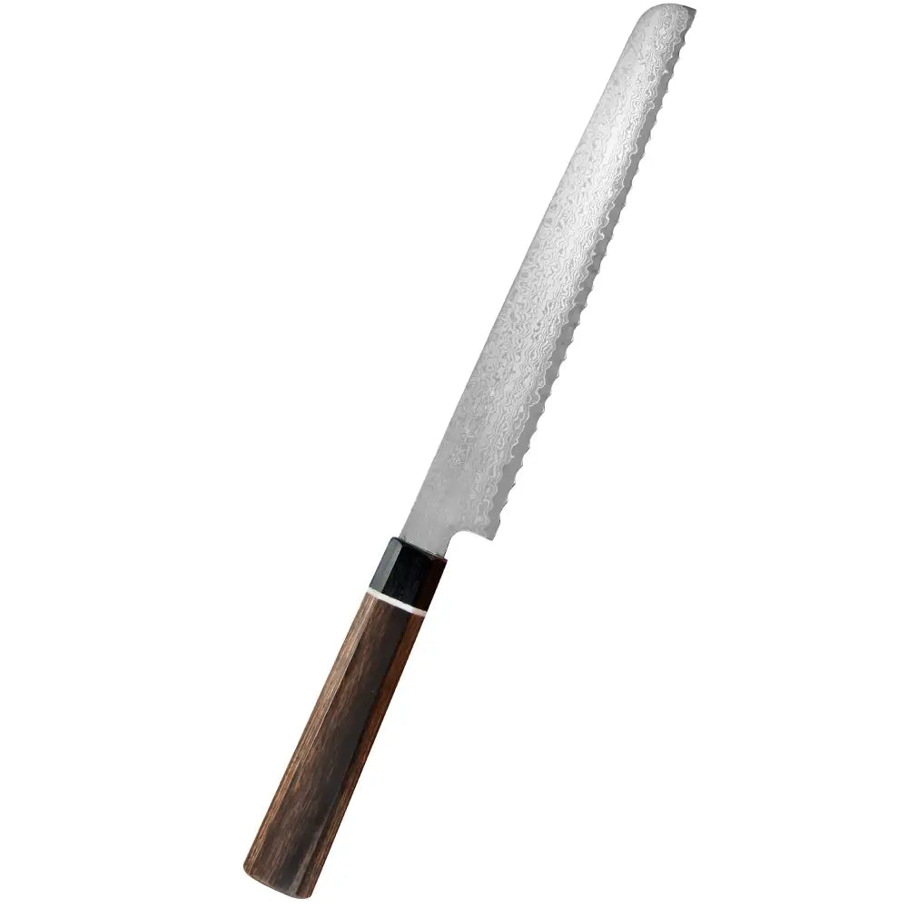 Suncraft senzo damascus black leipäveitsi 22 cm - veitset retkeilyvarusteet verkkokaupasta 175 €