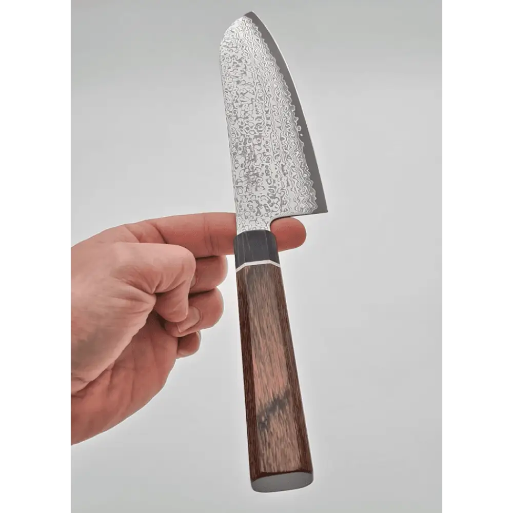 Suncraft senzo damascus black santoku 17 cm - made in japan retkeilyvarusteet verkkokaupasta 170 €