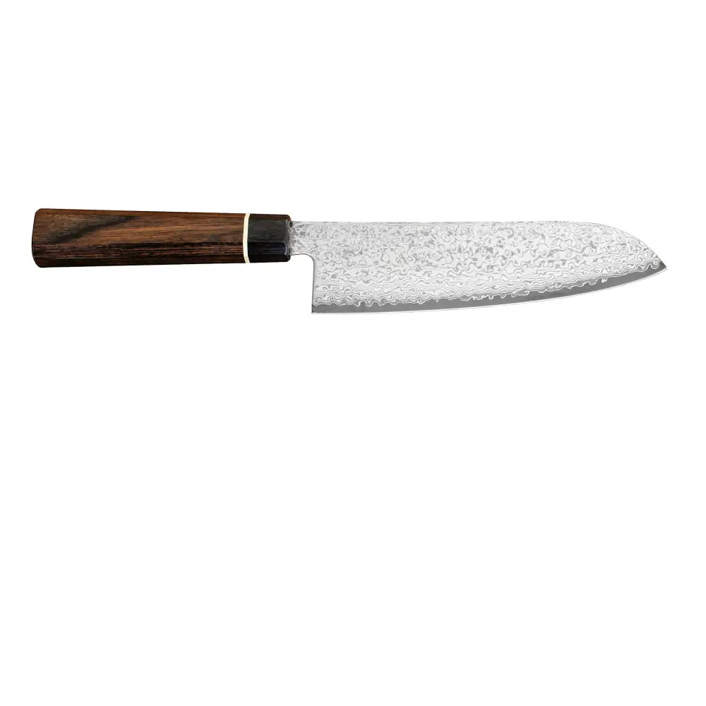 Suncraft senzo damascus black santoku 17 cm - made in japan retkeilyvarusteet verkkokaupasta 170 €
