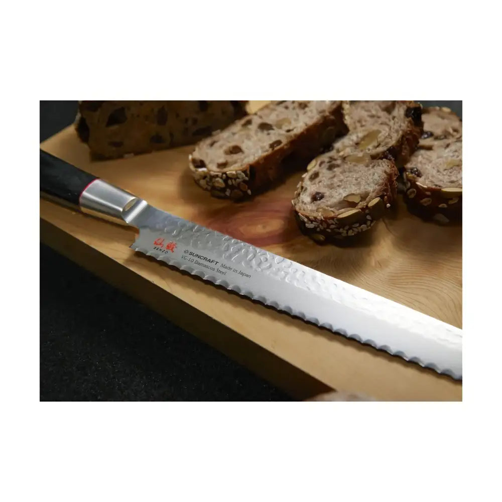 Suncraft senzo damascus classic leipäveitsi 22 cm - veitset retkeilyvarusteet verkkokaupasta 159 €