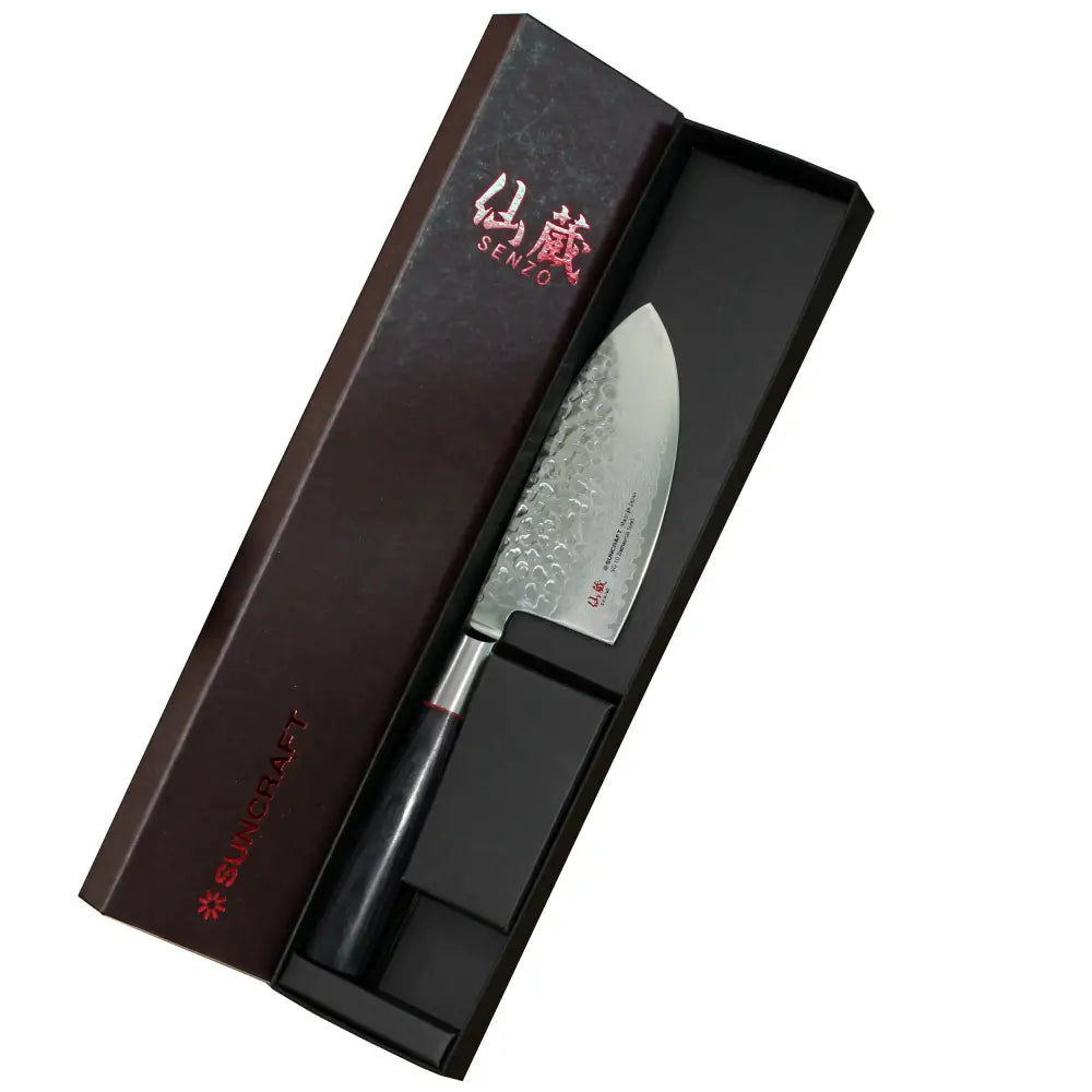Suncraft senzo damascus classic mini kokkiveitsi 10 cm - veitset retkeilyvarusteet verkkokaupasta 129 €