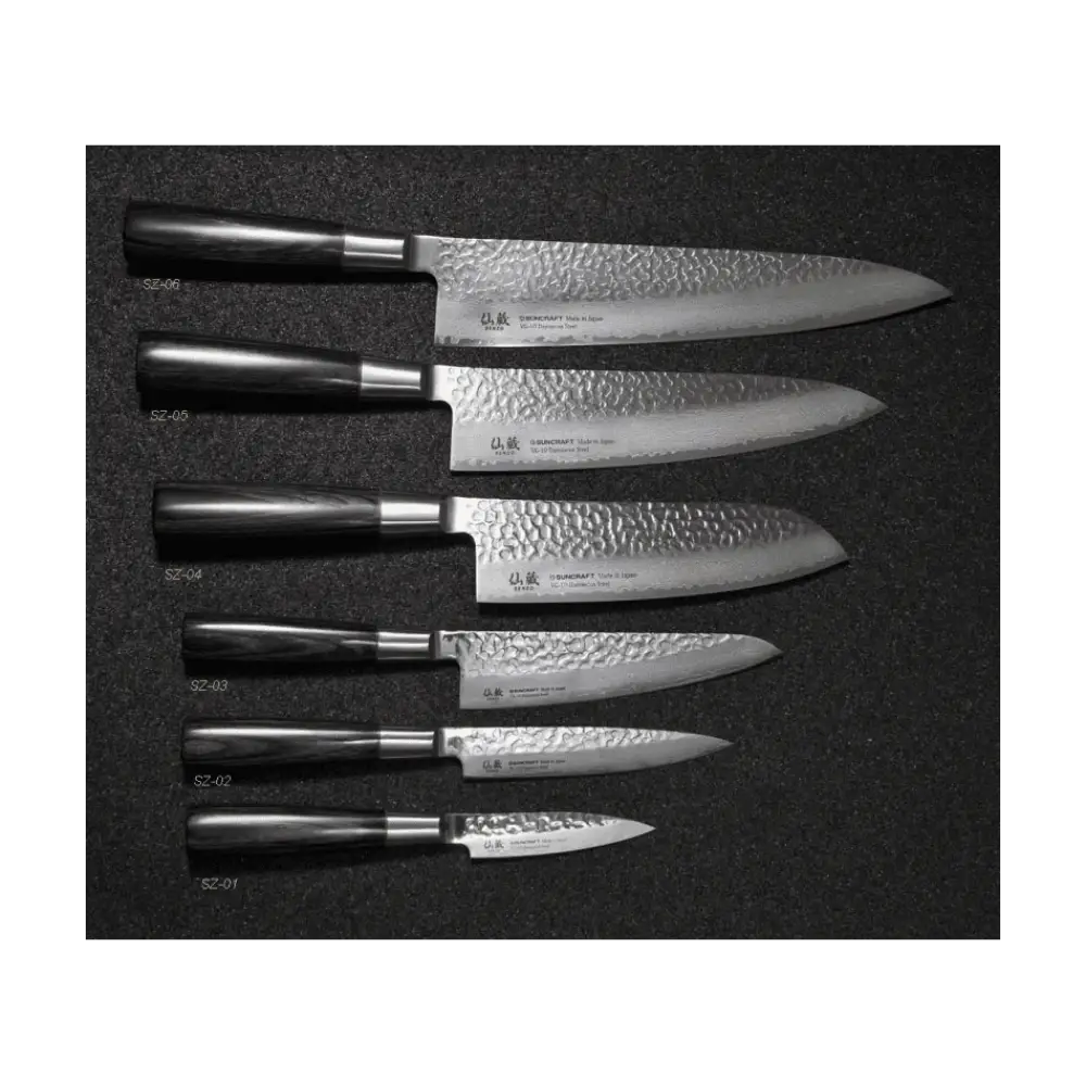 Suncraft senzo damascus classic vihannesveitsi 12 cm - veitset retkeilyvarusteet verkkokaupasta 109 €