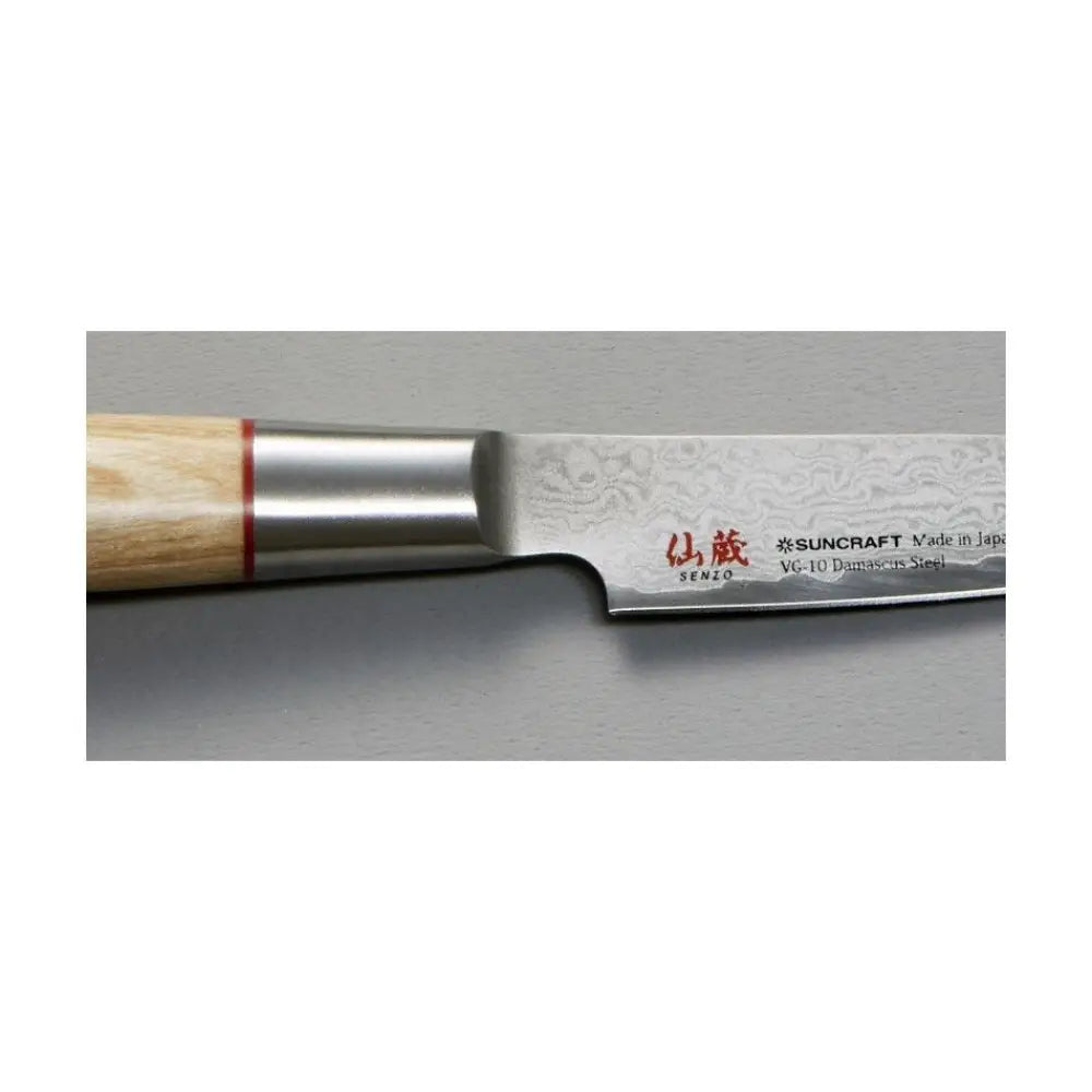 Suncraft senzo damascus twisted octagon kuorimaveitsi 8 cm - veitset retkeilyvarusteet verkkokaupasta 129 €