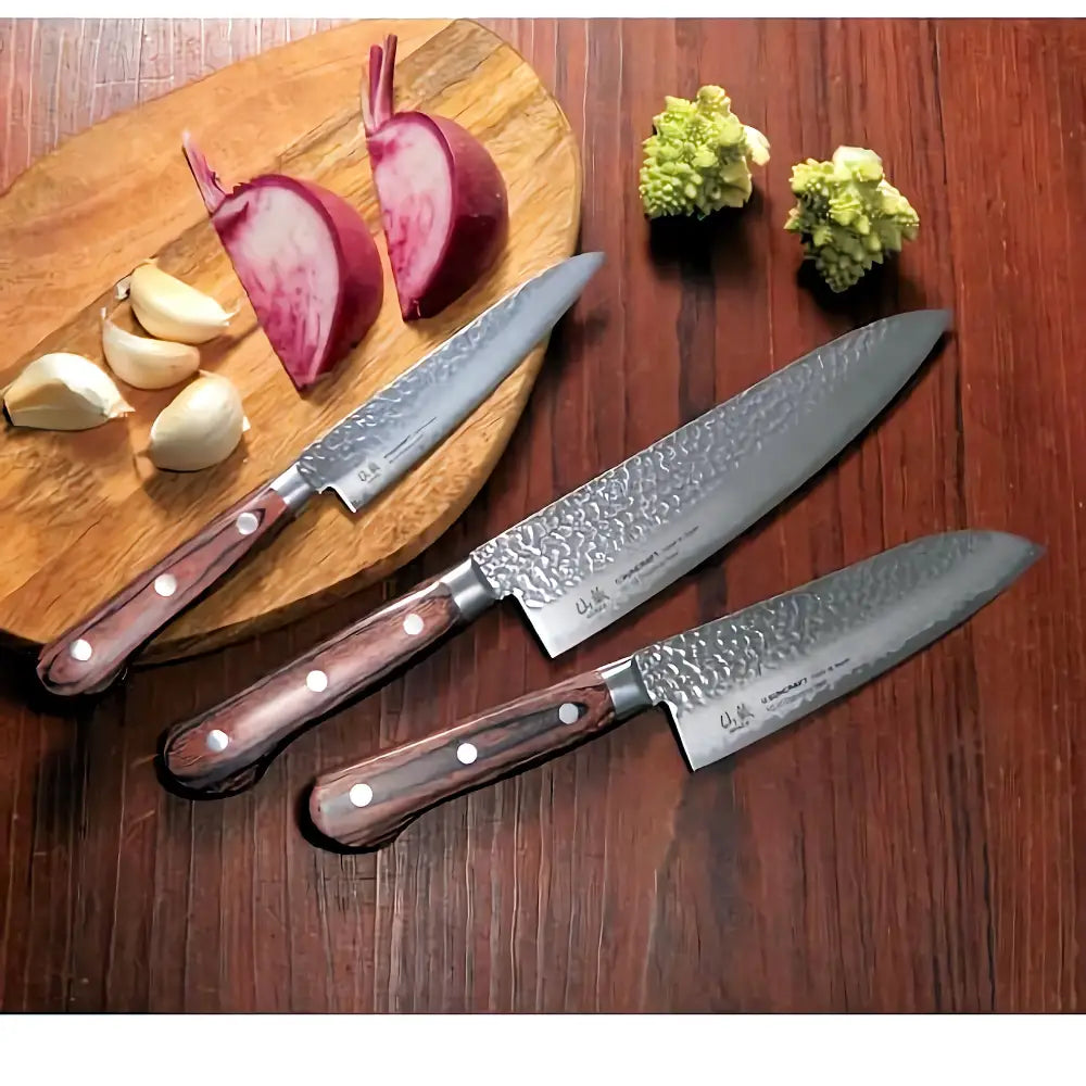 Suncraft senzo damascus universal santoku 16,5 cm - made in japan retkeilyvarusteet verkkokaupasta 145 €